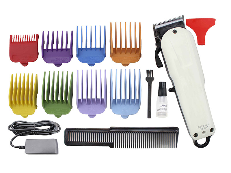 cordless hair clipper white