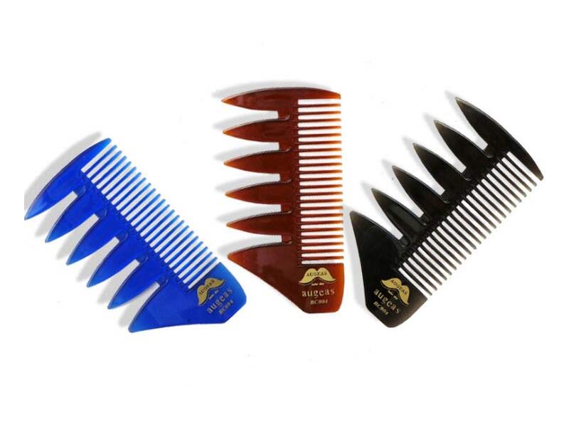 Barber retro oil head wide tooth hair comb