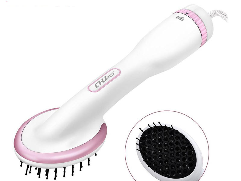 Professional Hot Air Brush 1000W Hair Dryer Electric Heater Brush Hair Styler LS019