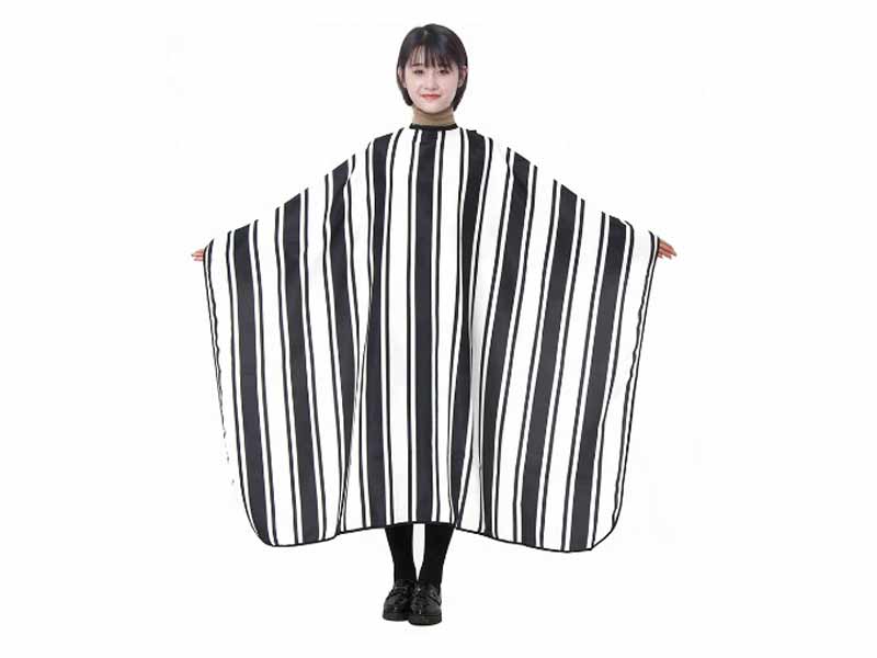 OEM Hairdressers Equipment Hot Selling Salon Hair Cutting Cape Polyester Barber Cape Waterproof