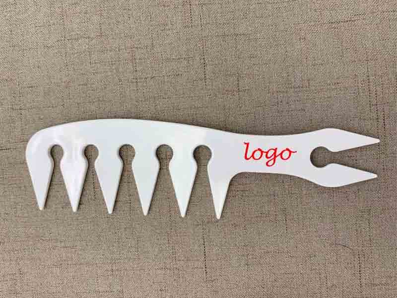 New professional oil head comb can be add your personalized your logo/print logo