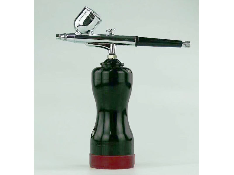 black Airbrush Kit Compressor air brush gun can be laser your logo