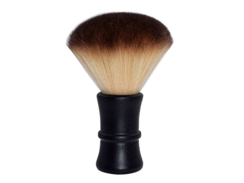 black salon cleaning brush neck duster soft hair brush hair clean cutting shaving neck duster