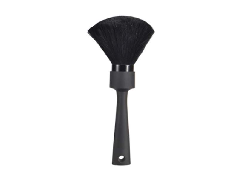 High-end Barbershop Custom Logo Hairdressing Hair Beard Clean Men Nylon Neck Brush For Salon