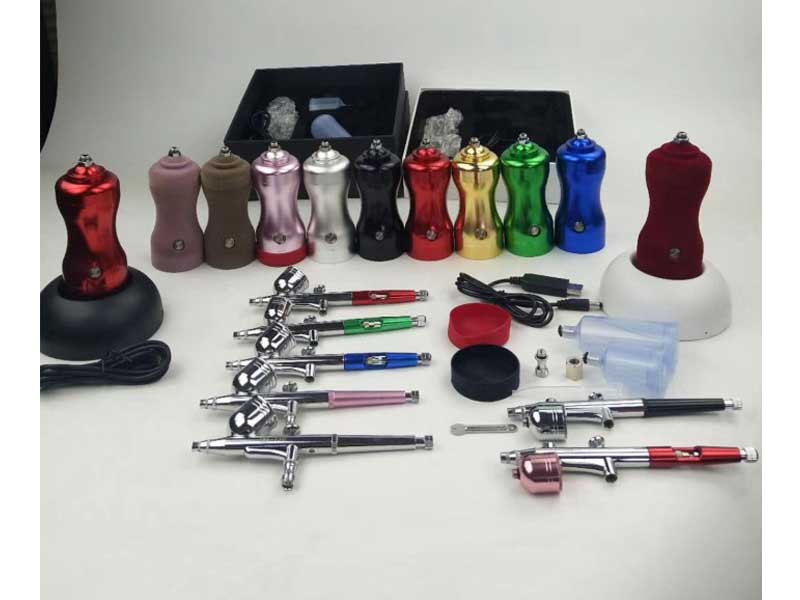 Mini Air Compressor Airbrush kit accept custom with your logo
