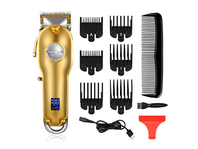 Kemei Professional Hair Clippers for Hair Cutting Hair Trimmer for Men Cordless Clippers for Stylists and Barbers Kemei 1986