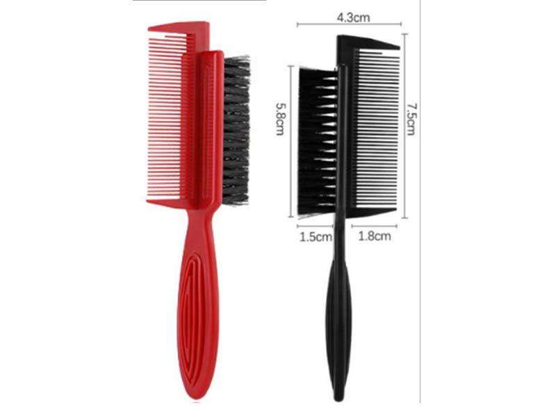Combined Fade Brush & Comb accept customized logo