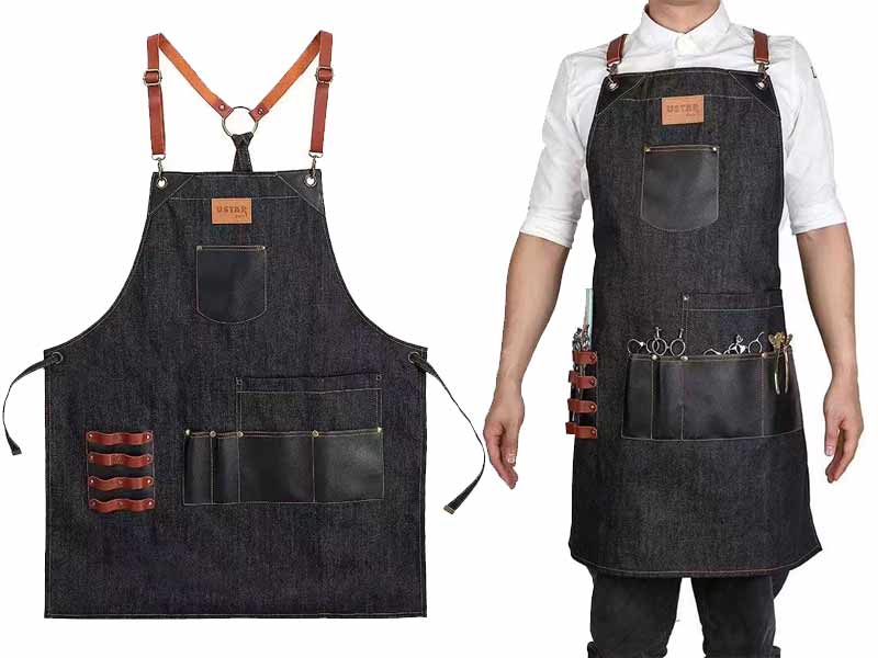 Denim Cotton Barber Canvas Apron